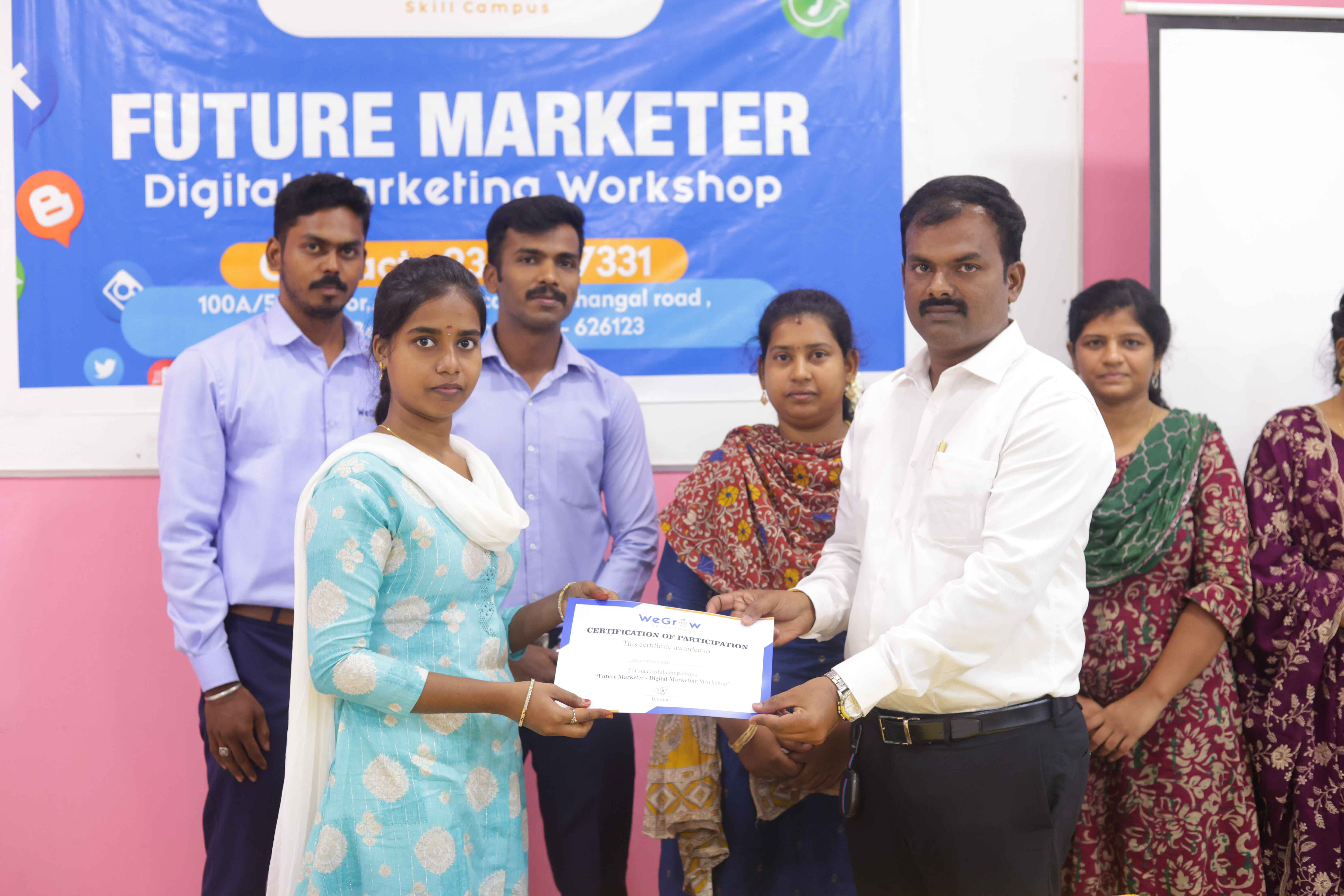 Future Marketer - Digital Marketing Workshop